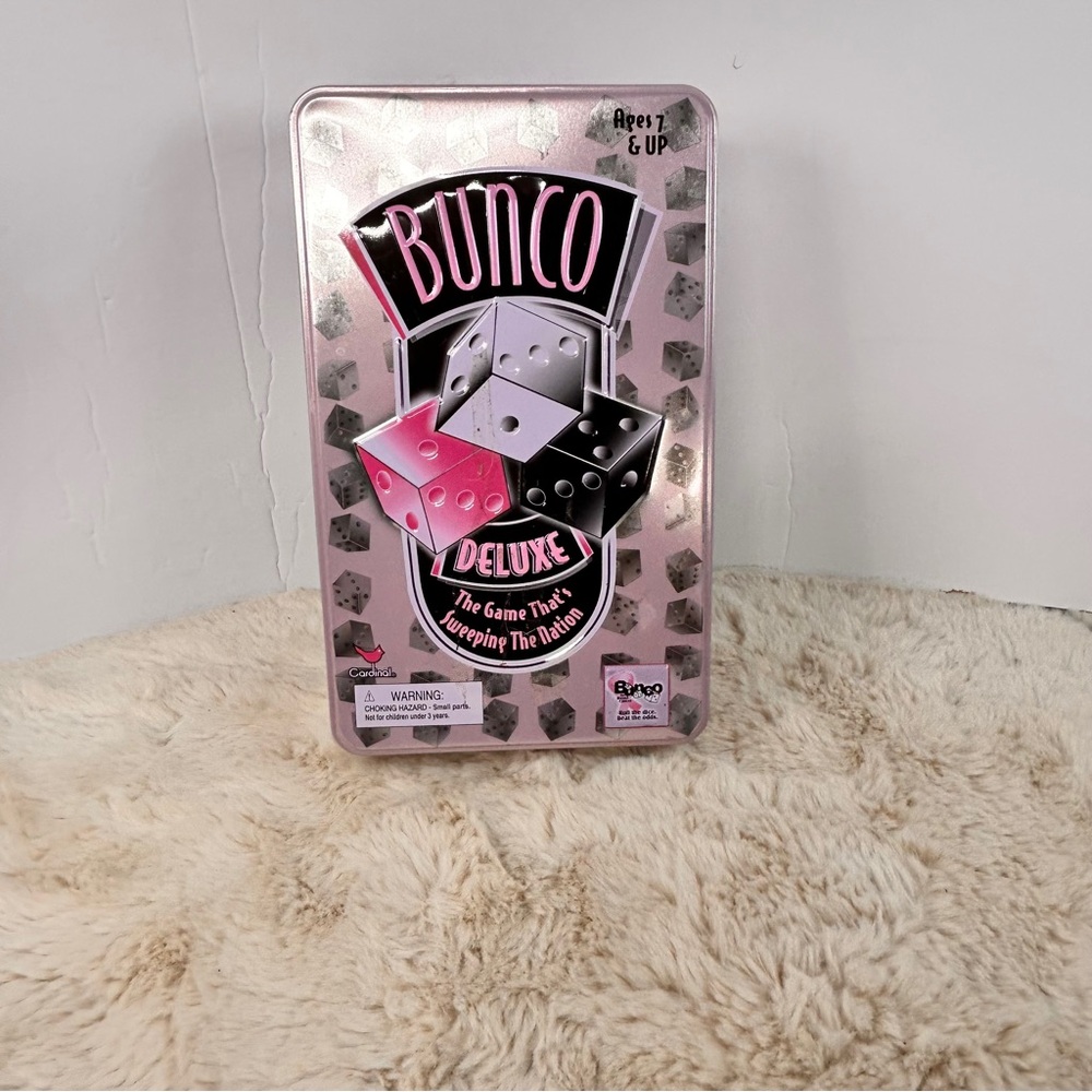 Deluxe Dice Game - Pink and Black
